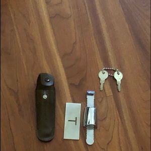 Mark Cross travel lock